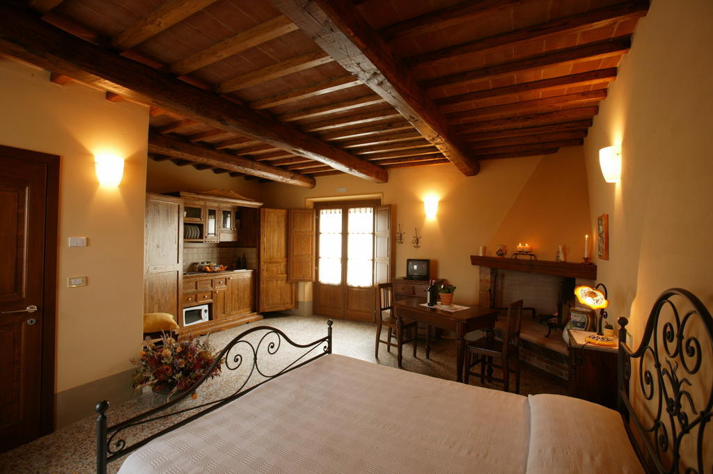 Agriturismo Podere San Gregorio Pienza Szoba fotó